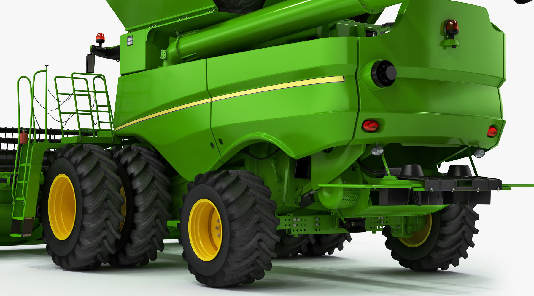 Combine Harvester 3D model_22