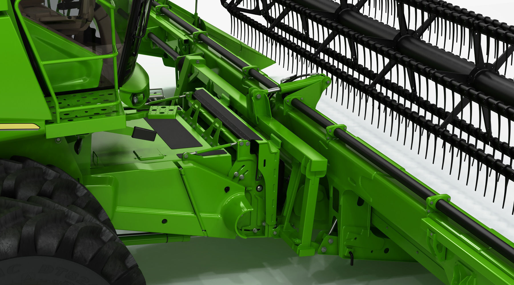 Combine Harvester 3D model_20