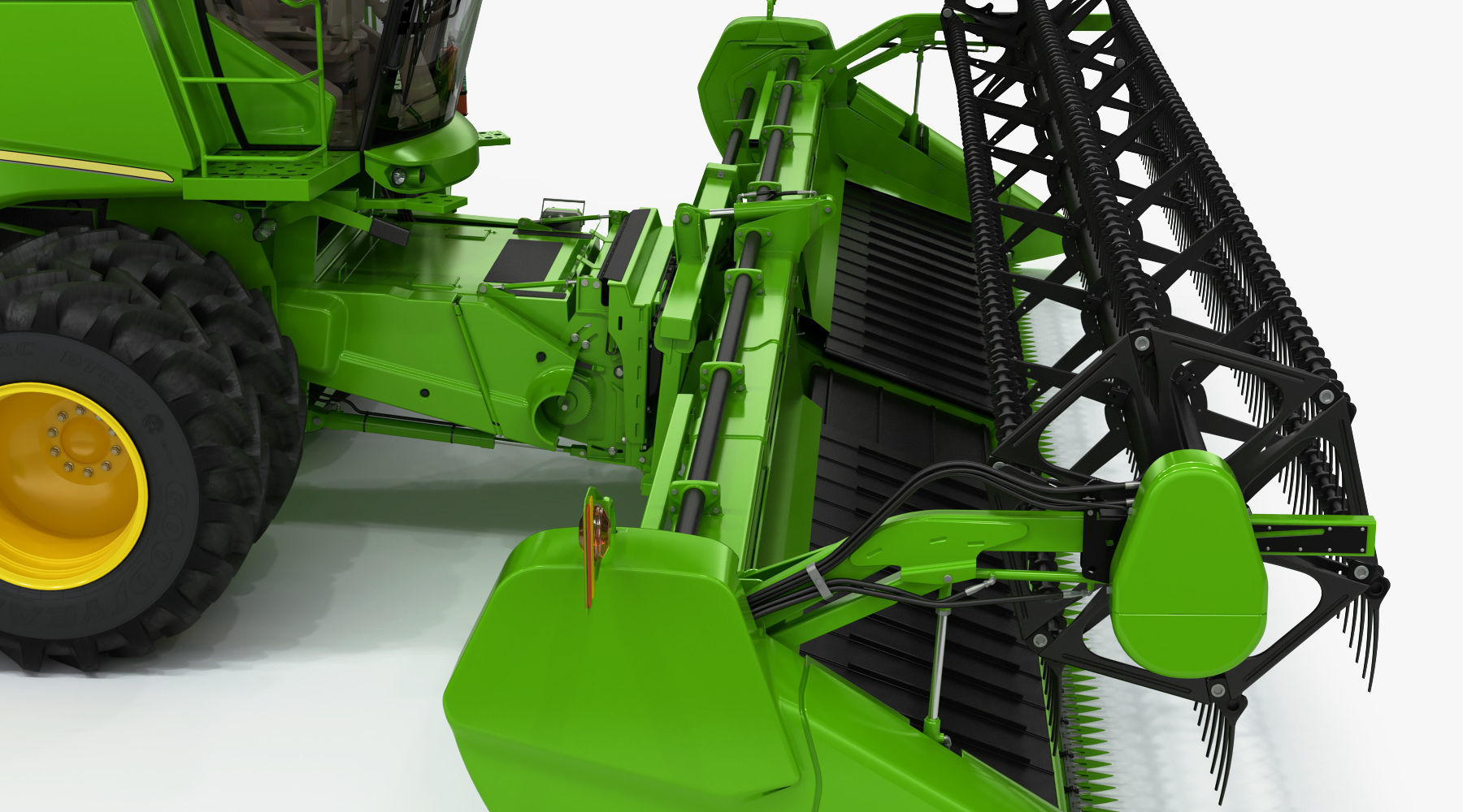 Combine Harvester 3D model_26