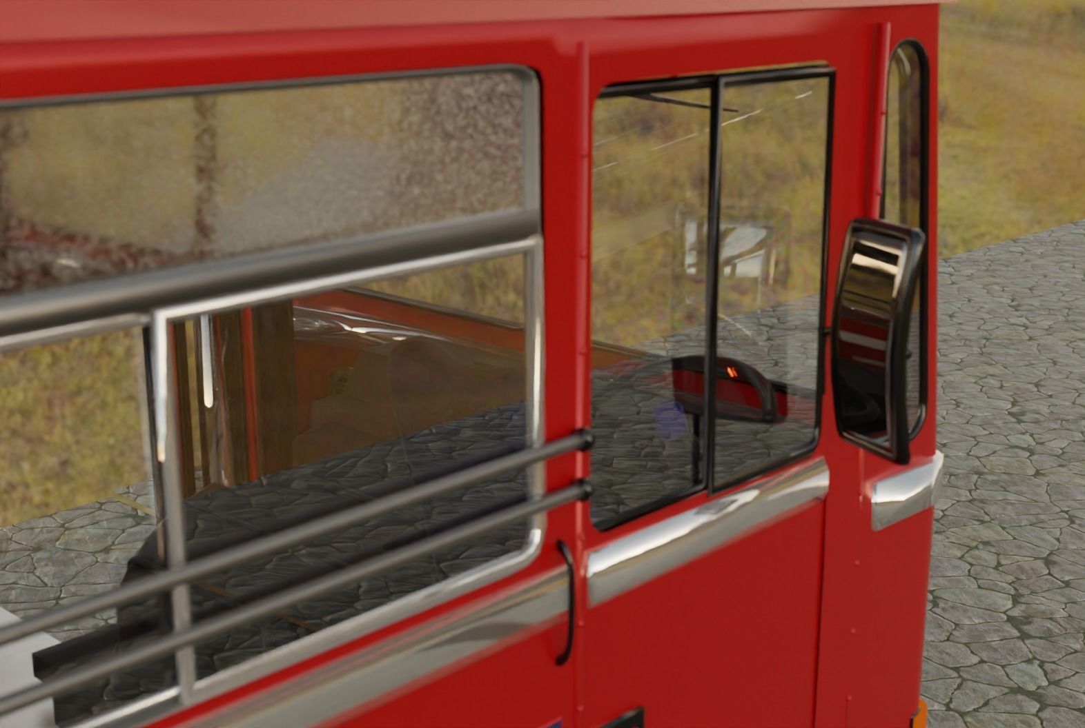Lanka ashock Leyland Bus 3D model 3D model_3