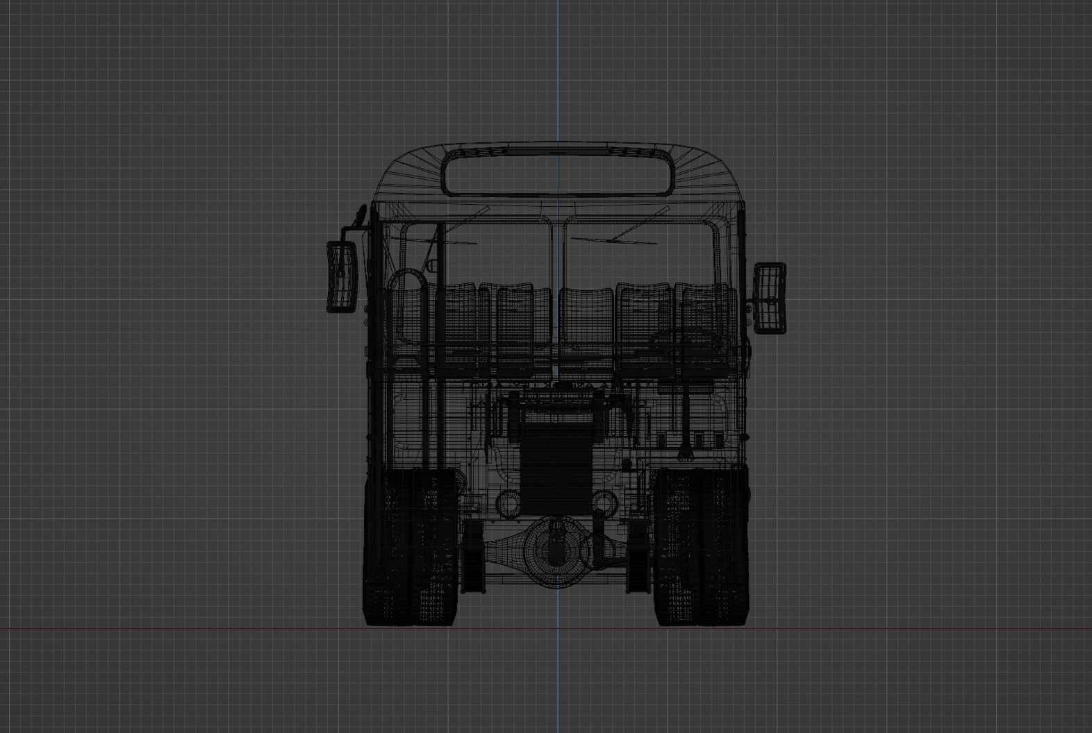 Lanka ashock Leyland Bus 3D model 3D model_4