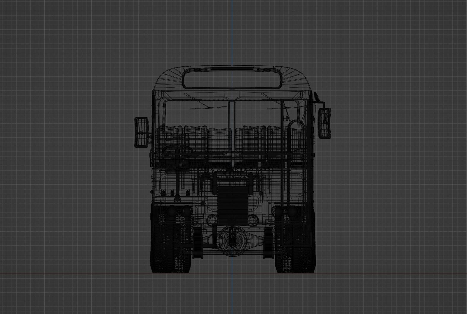 Lanka ashock Leyland Bus 3D model 3D model_5
