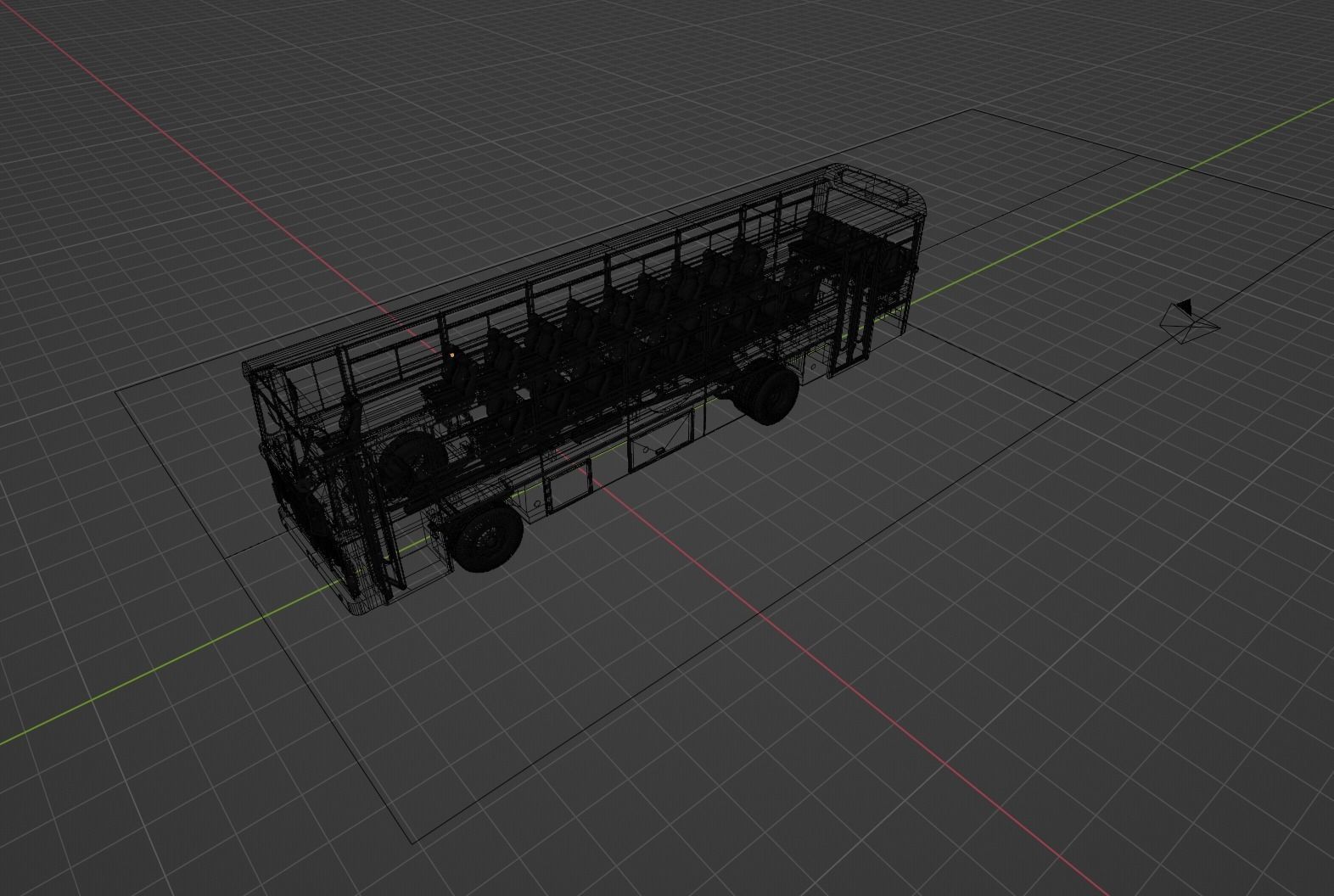 Lanka ashock Leyland Bus 3D model 3D model_8