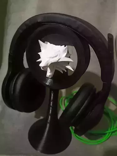 Headphone stand 3D model for 3D printing inspired by Witcher 3D print model