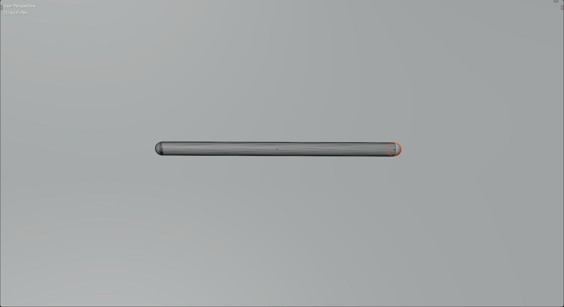 SIMPLE SCI-FI PEN 3D model_3