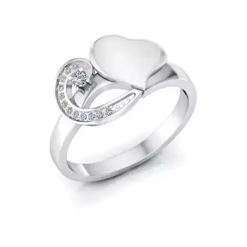 Earring Pendants And Rings Set Printable Model Print Model