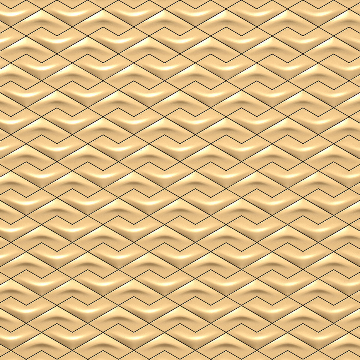 Wall panel 029 3D model_8
