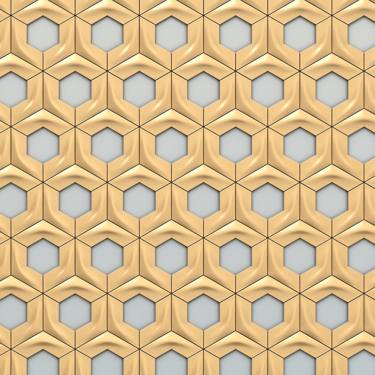 Wall panel 029 3D model_9