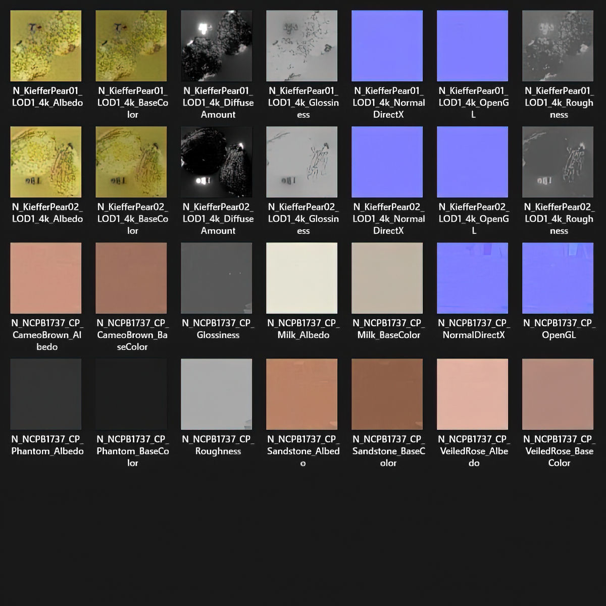 Nested bowl with pears 3D model_13