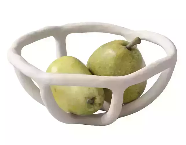 Nested bowl with pears