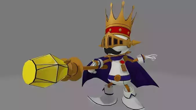 KingChessmon character wearing crown and cape