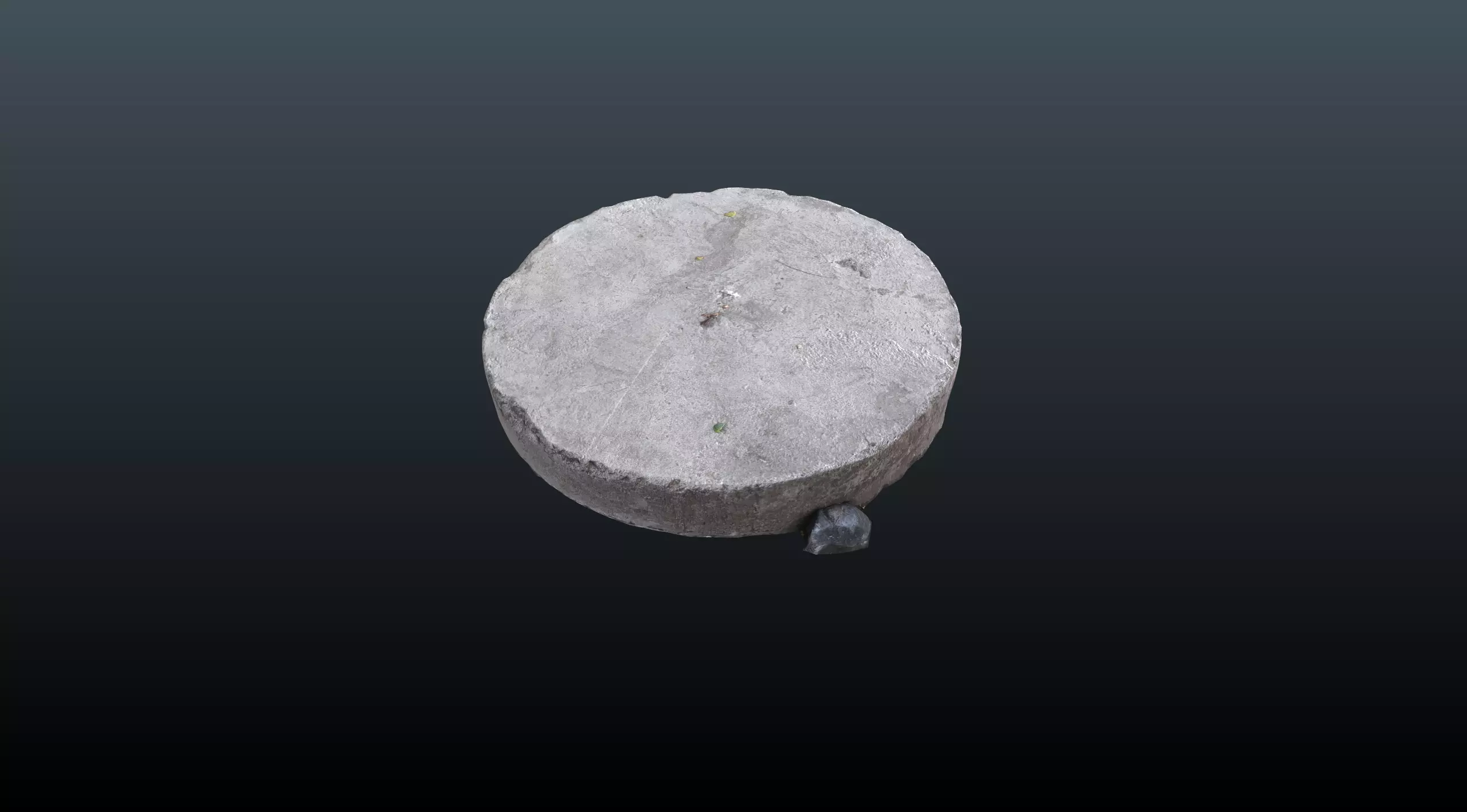Scan - well cover Free low-poly 3D model