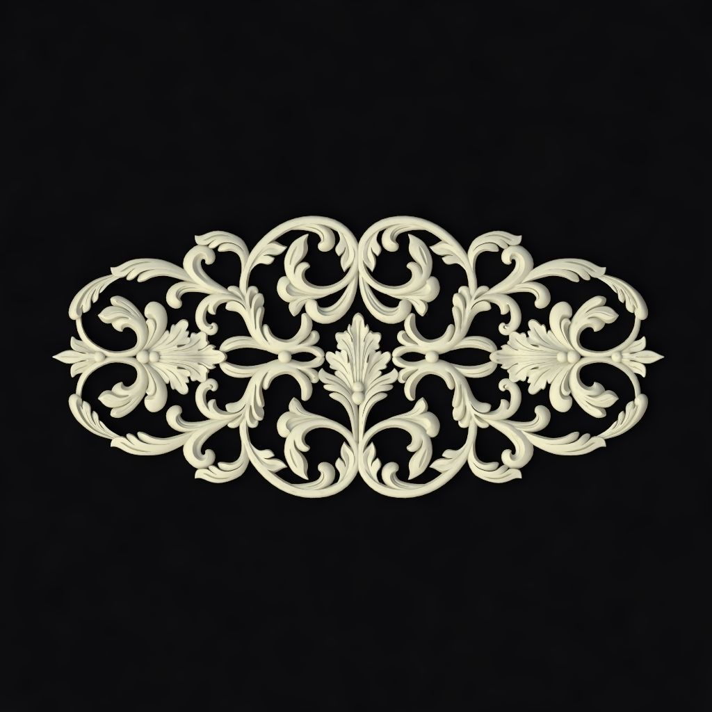 Decor for furniture 3D model_1