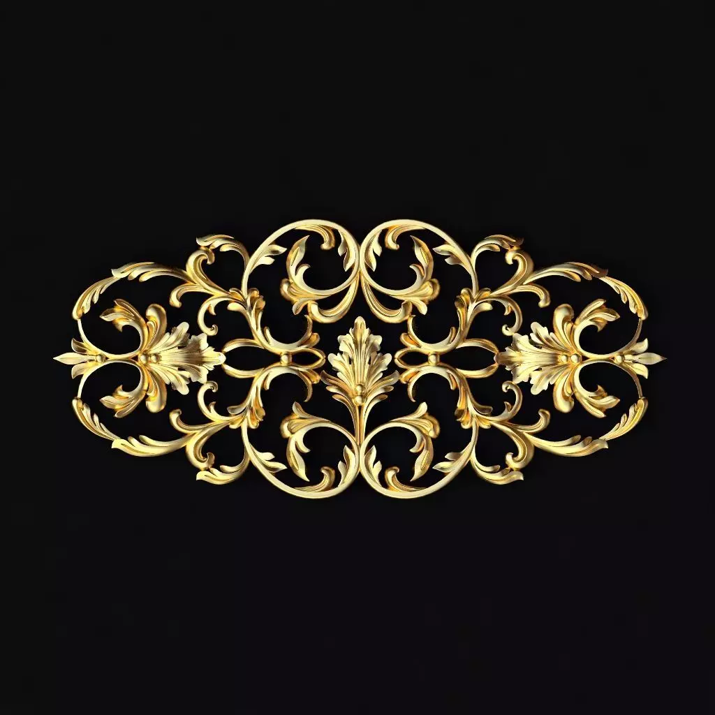 Decor for furniture 3D model_0