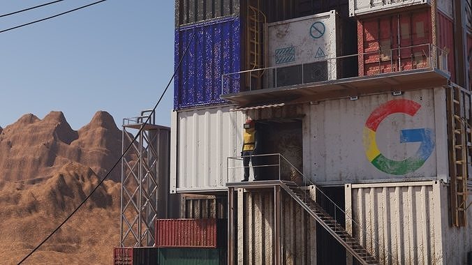 Container Condo 3D model 3