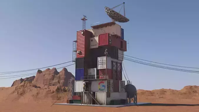 Container Condo 3D model