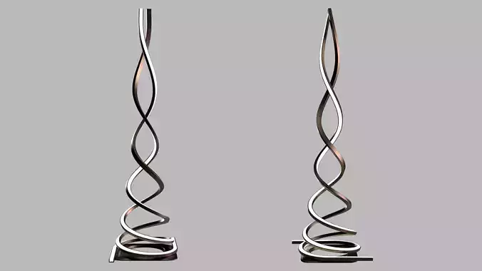 Moderne Lamp 3D model