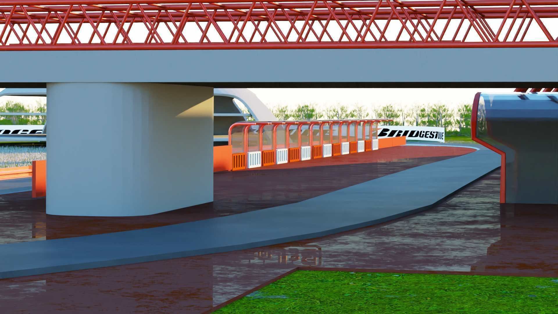 F1 CIRCUIT 3D model_36