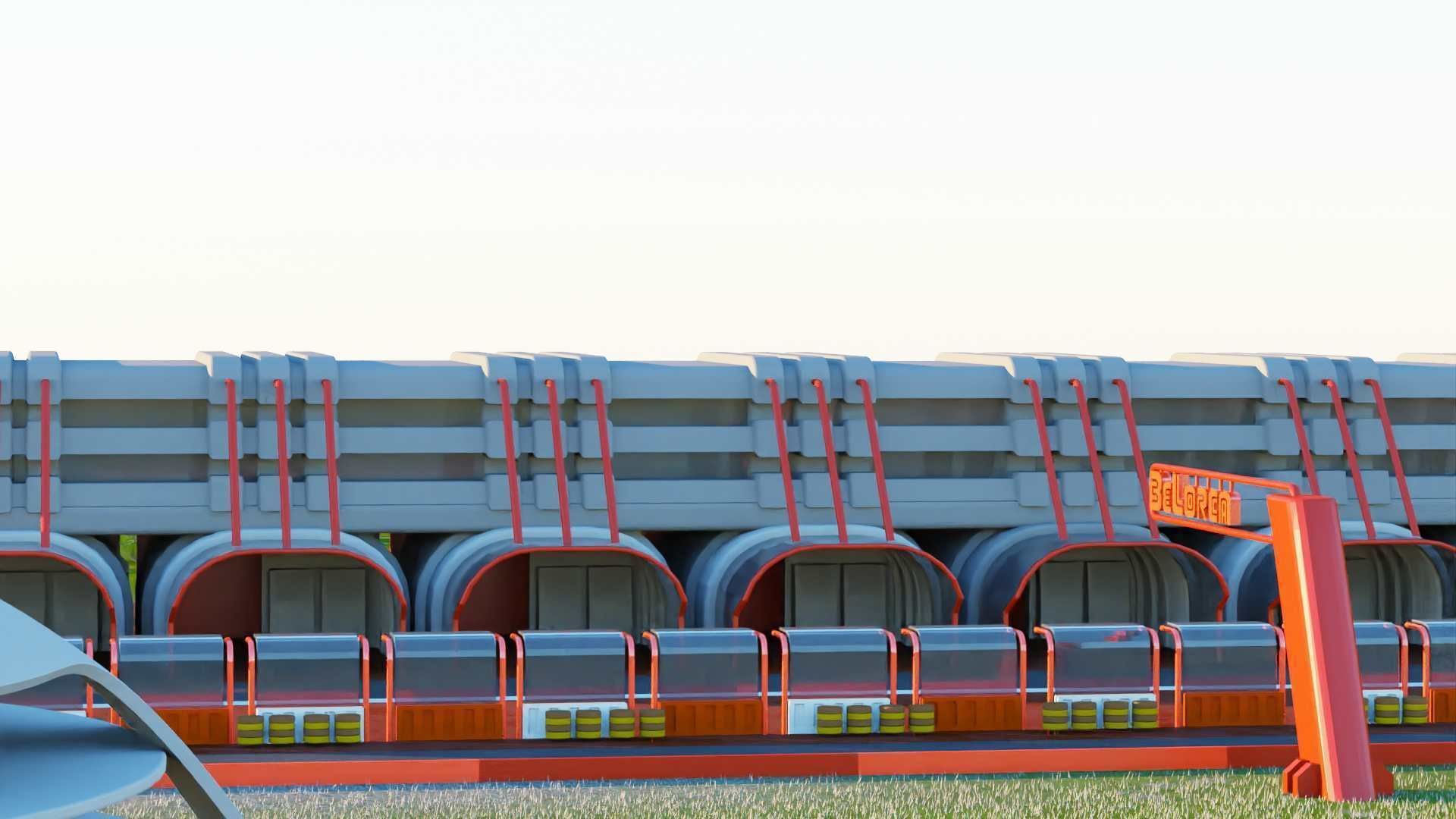 F1 CIRCUIT 3D model_28