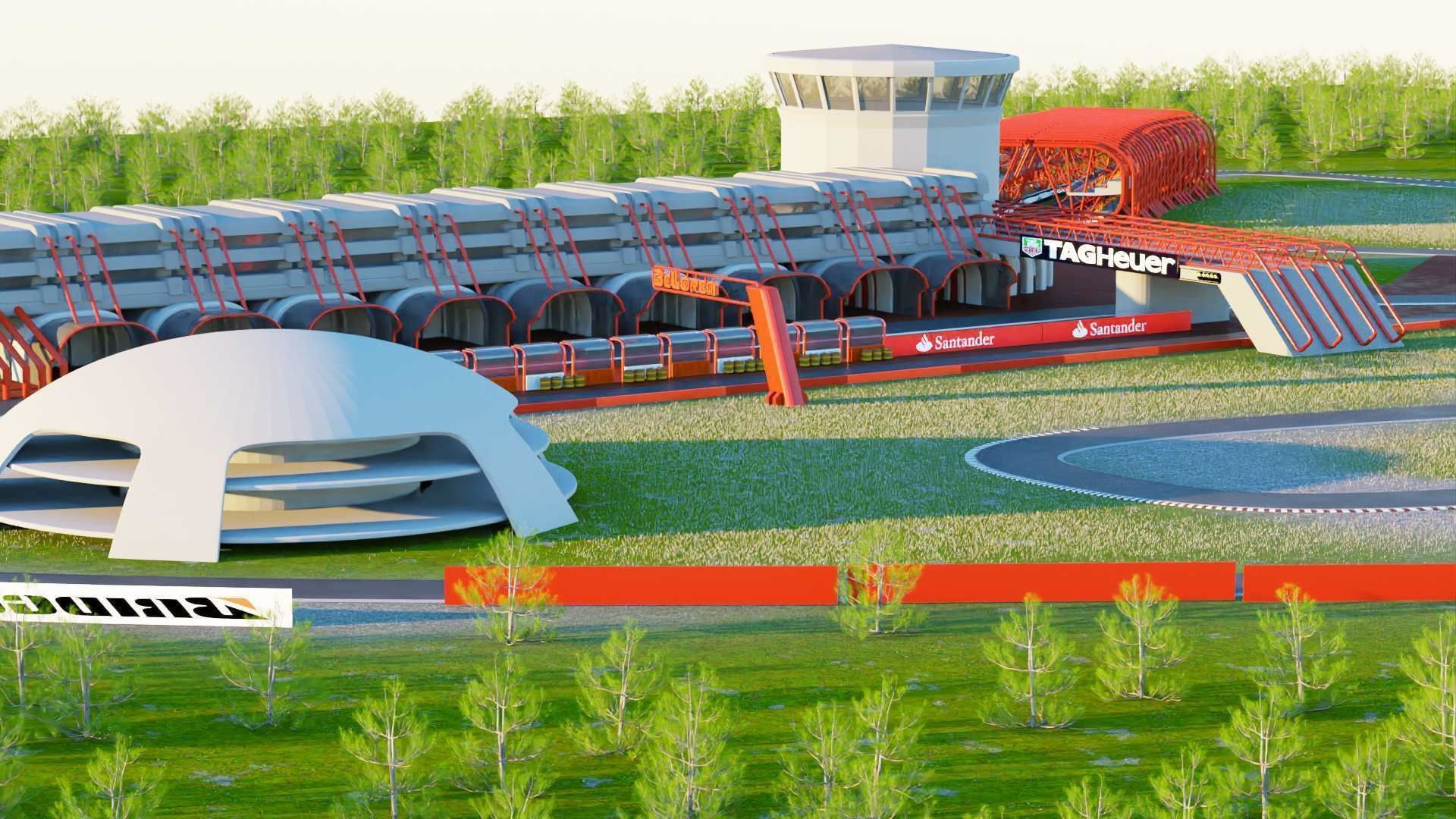 F1 CIRCUIT 3D model_31