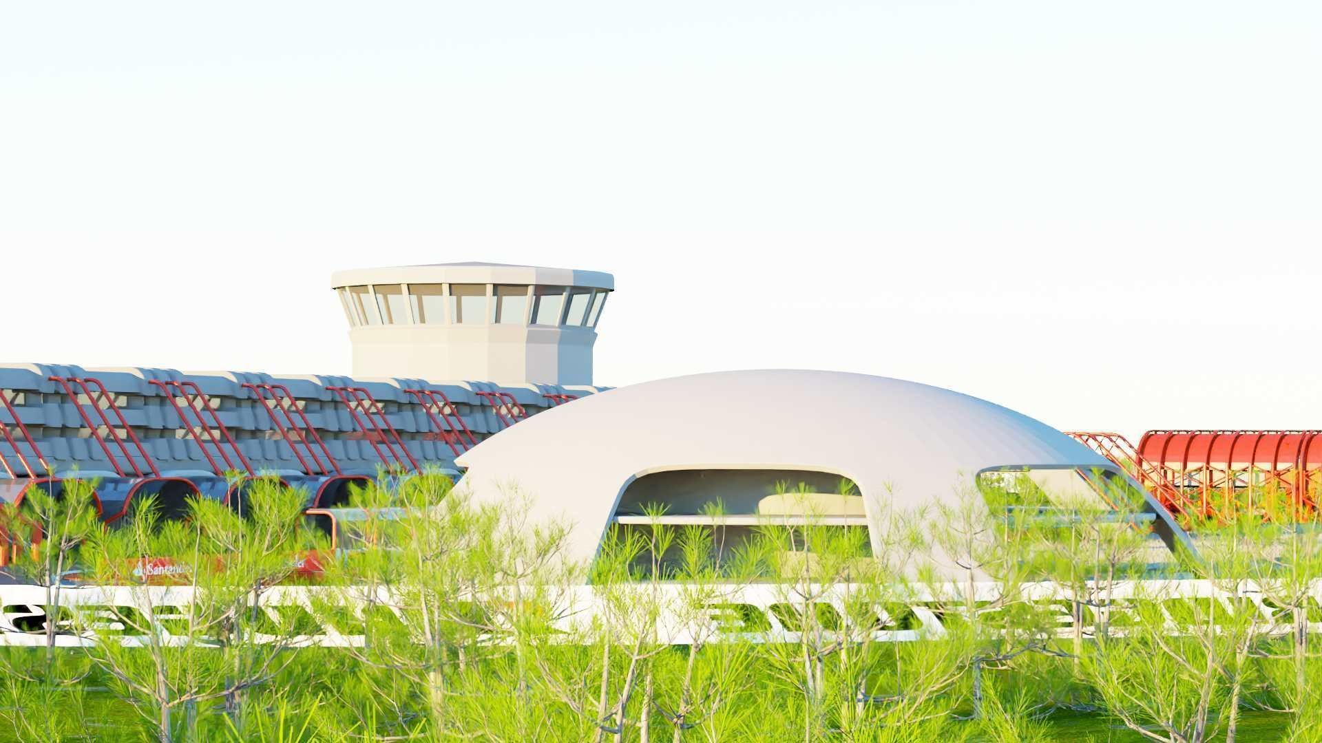 F1 CIRCUIT 3D model_1