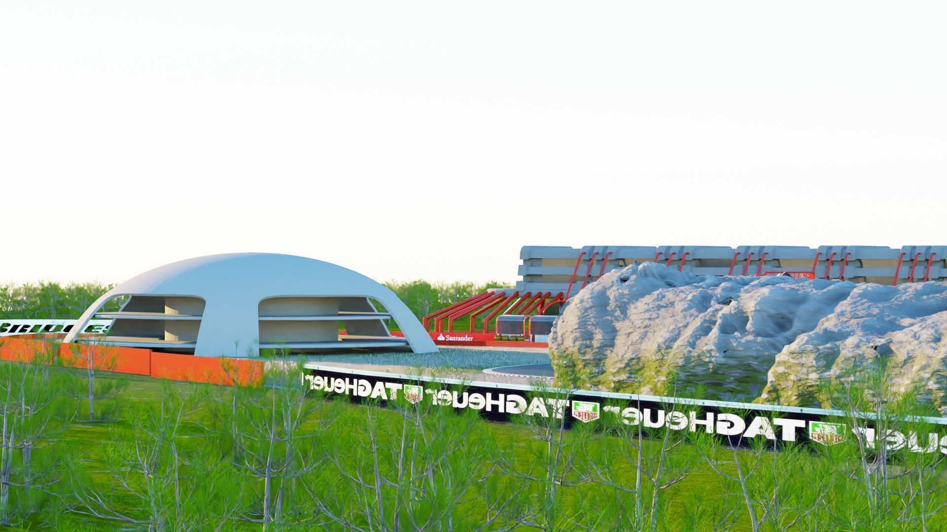 F1 CIRCUIT 3D model_5