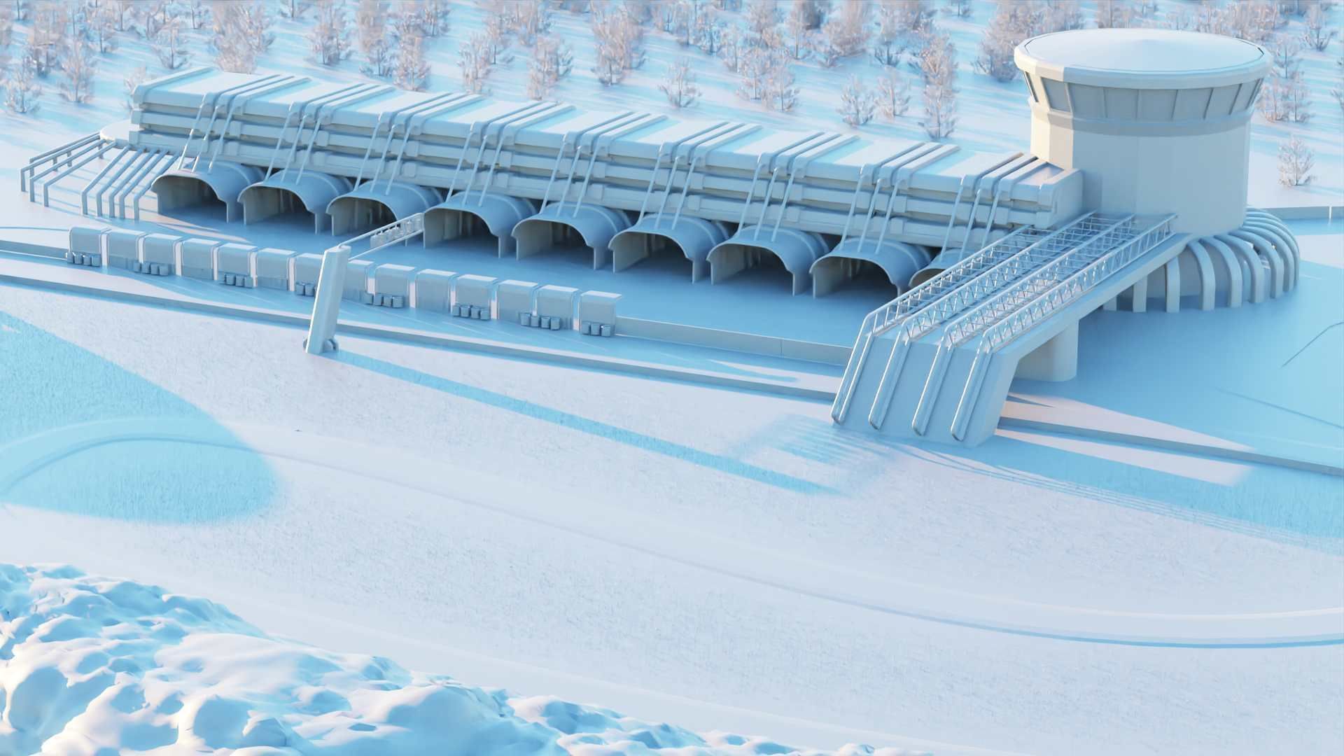 F1 CIRCUIT 3D model_38