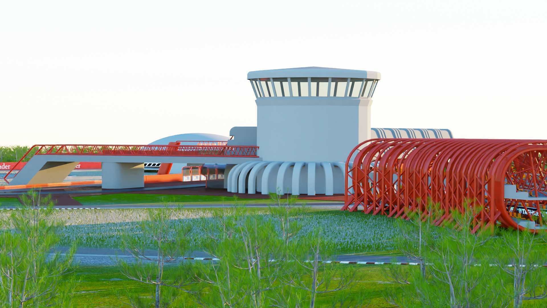 F1 CIRCUIT 3D model_20