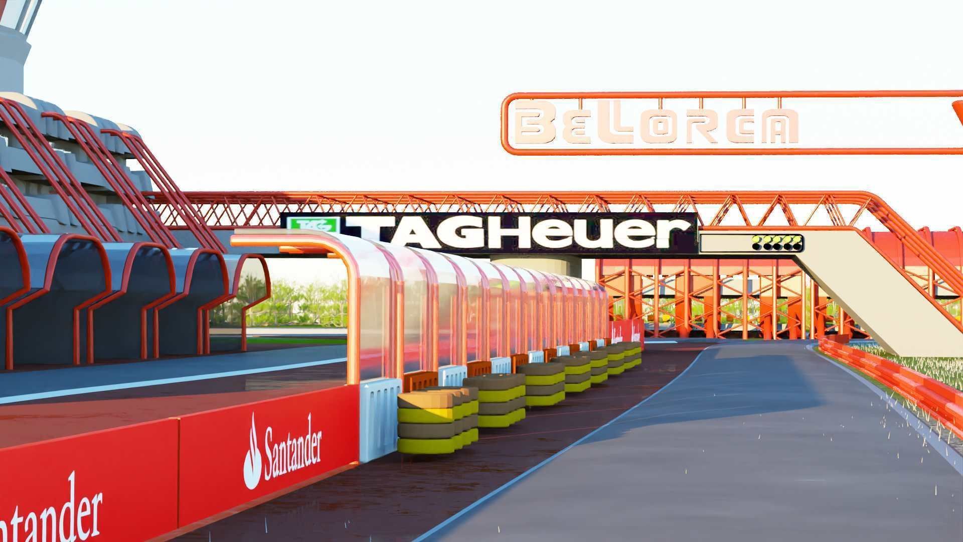 F1 CIRCUIT 3D model_30