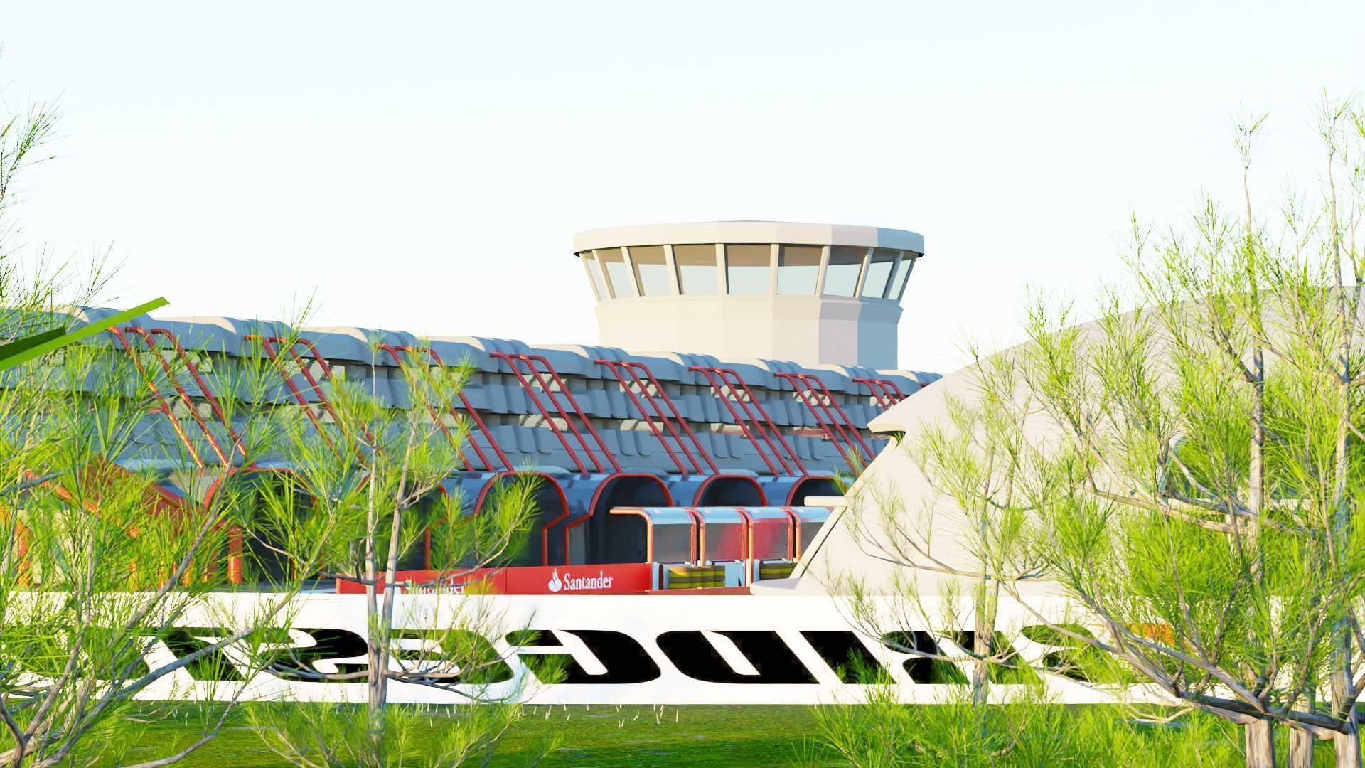 F1 CIRCUIT 3D model_26