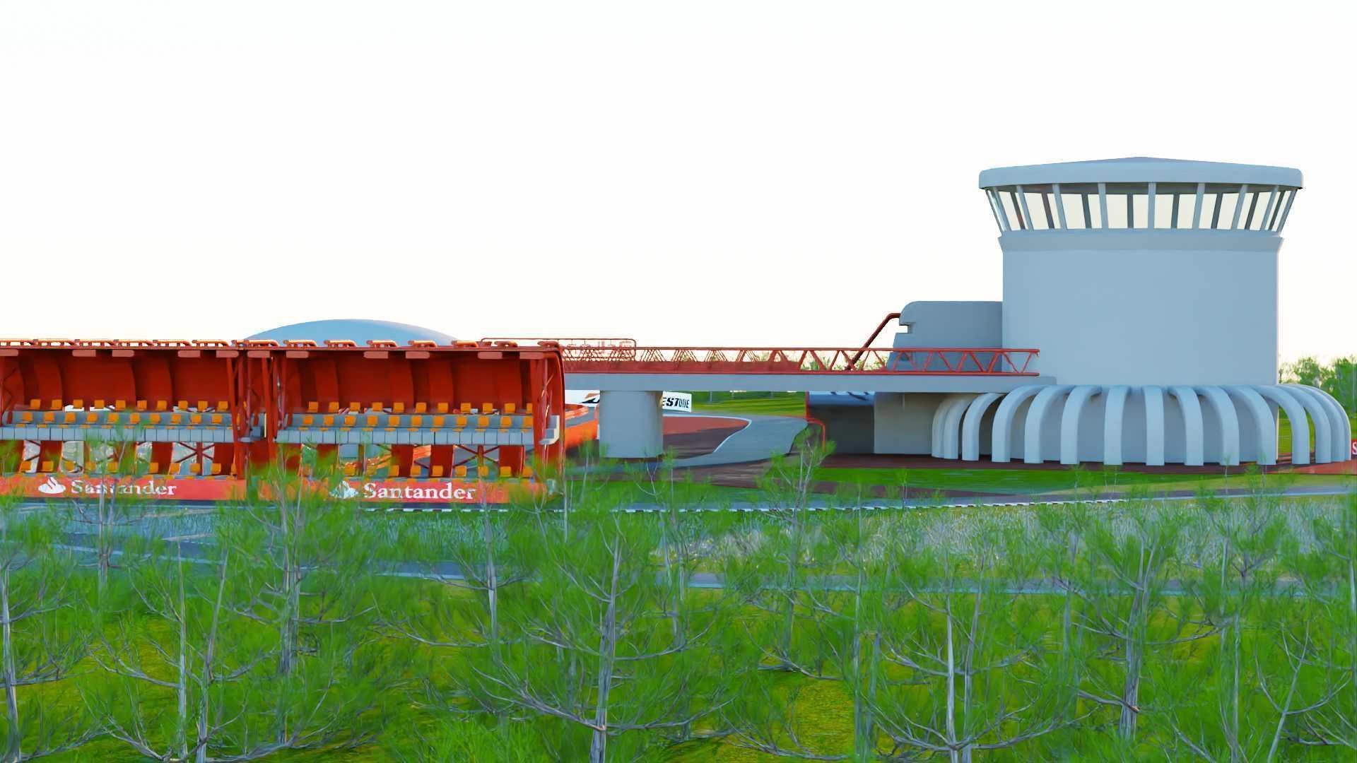 F1 CIRCUIT 3D model_16