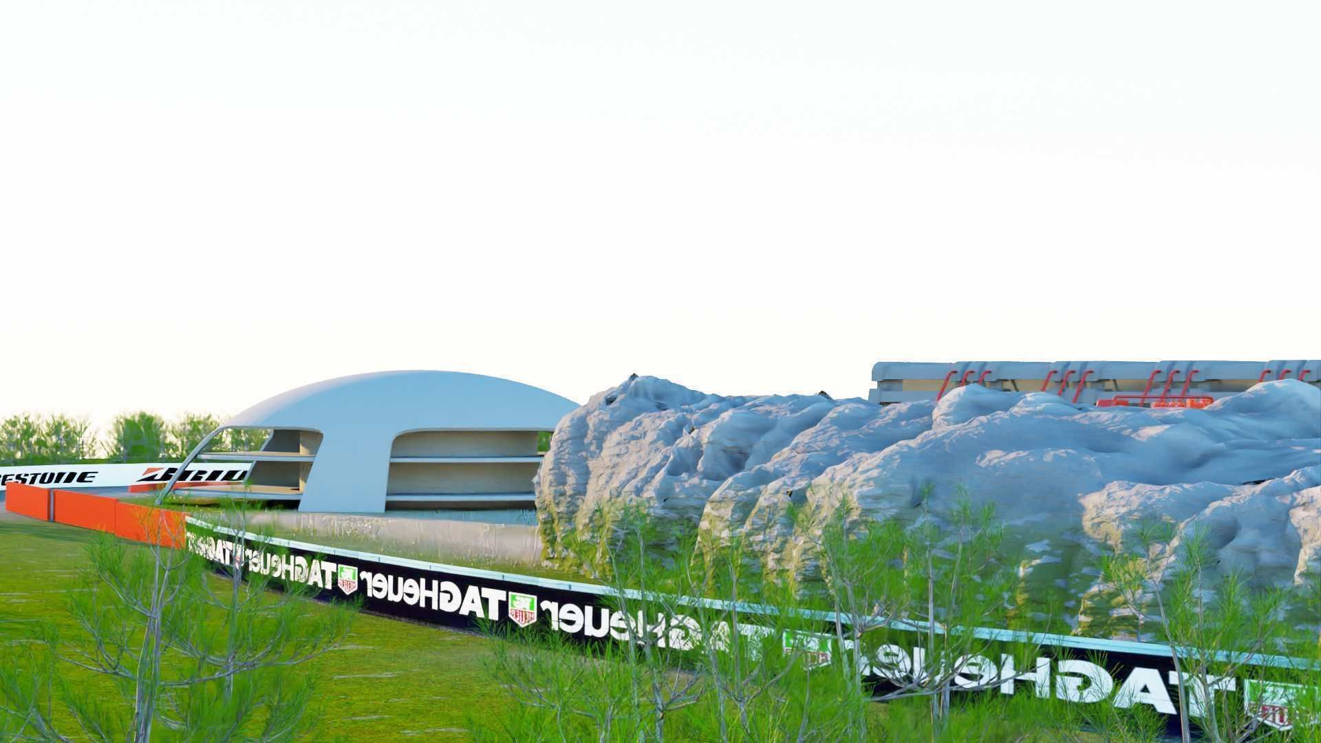 F1 CIRCUIT 3D model_7