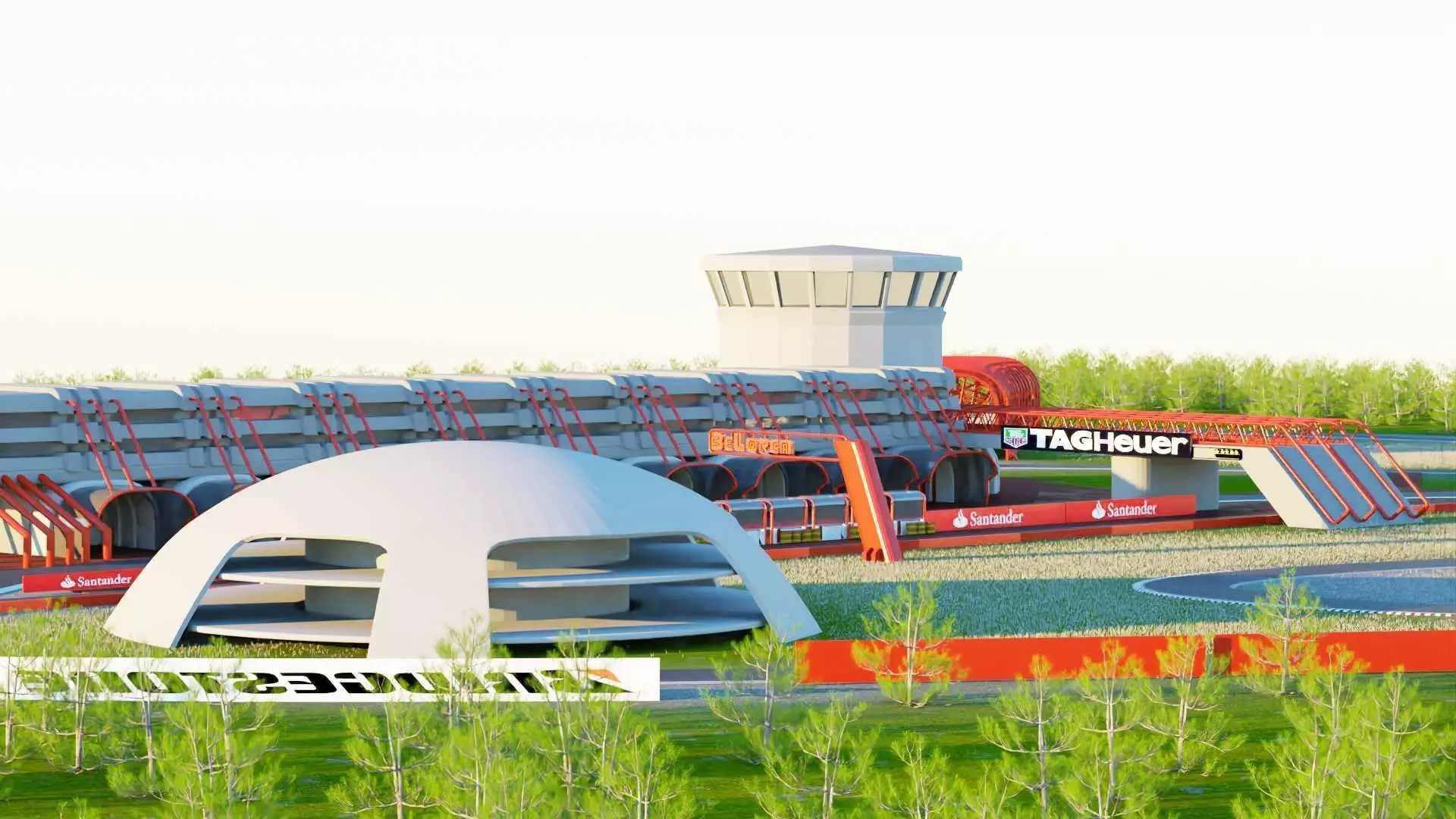 F1 CIRCUIT 3D model_0