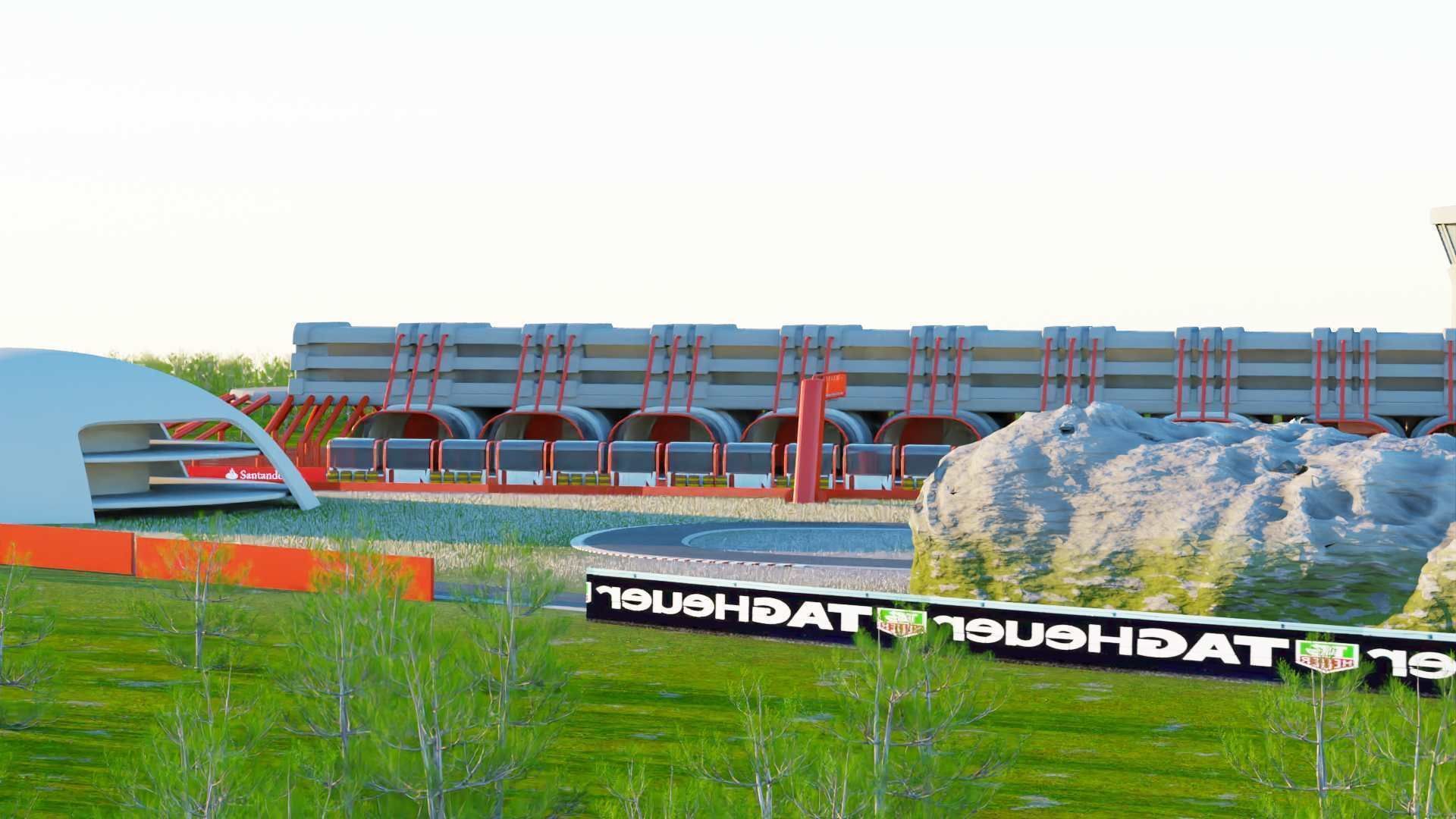 F1 CIRCUIT 3D model_3