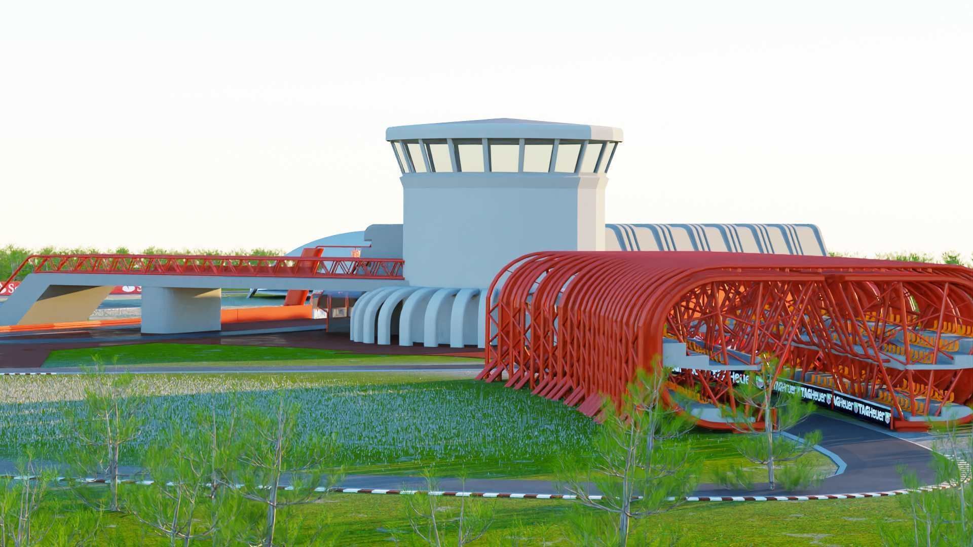 F1 CIRCUIT 3D model_21