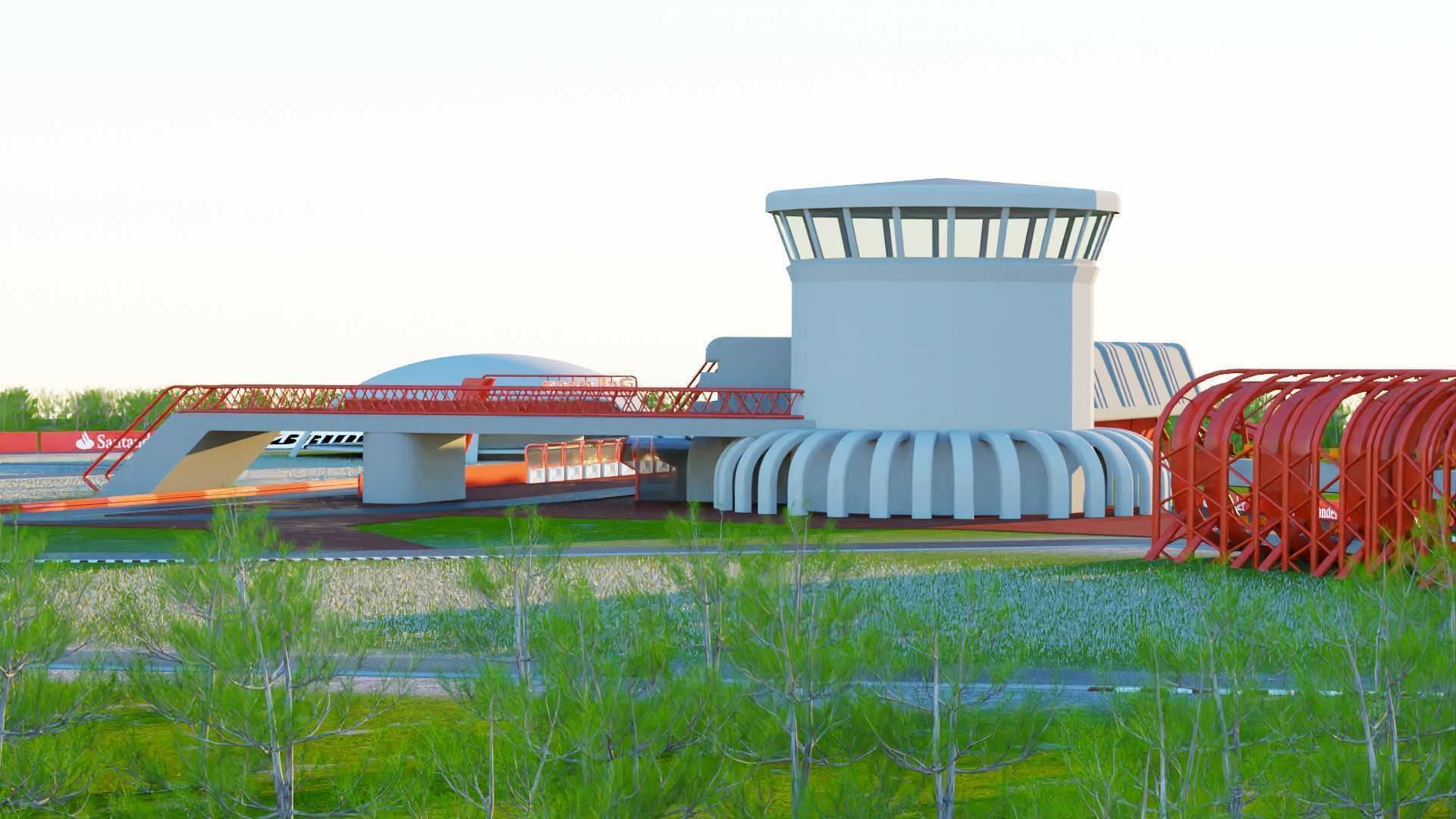 F1 CIRCUIT 3D model_19