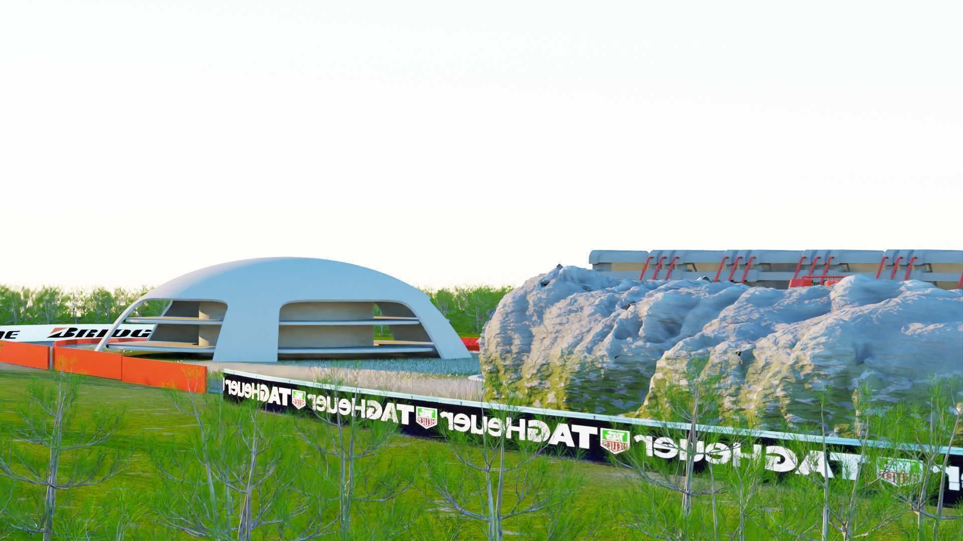 F1 CIRCUIT 3D model_6