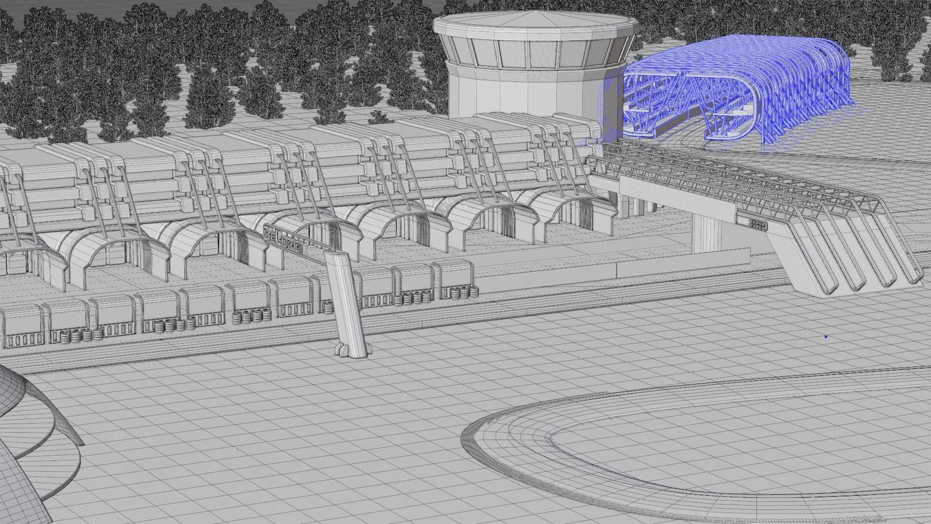 F1 CIRCUIT 3D model_42