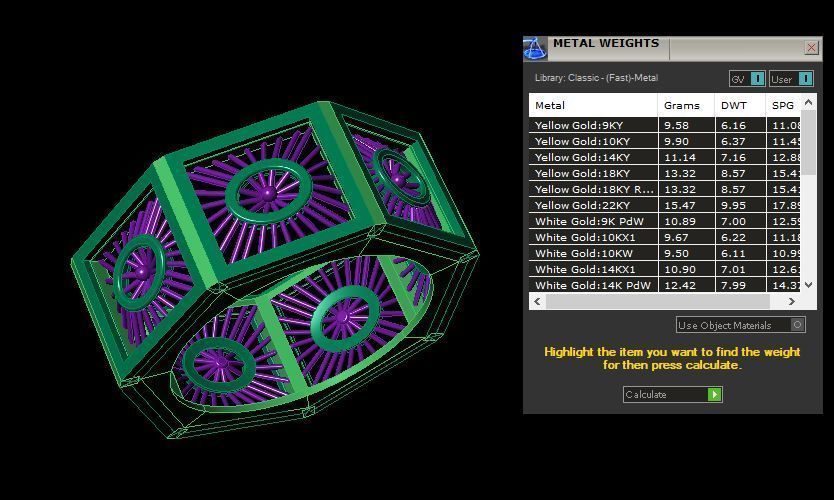 Rings  3D print model_3
