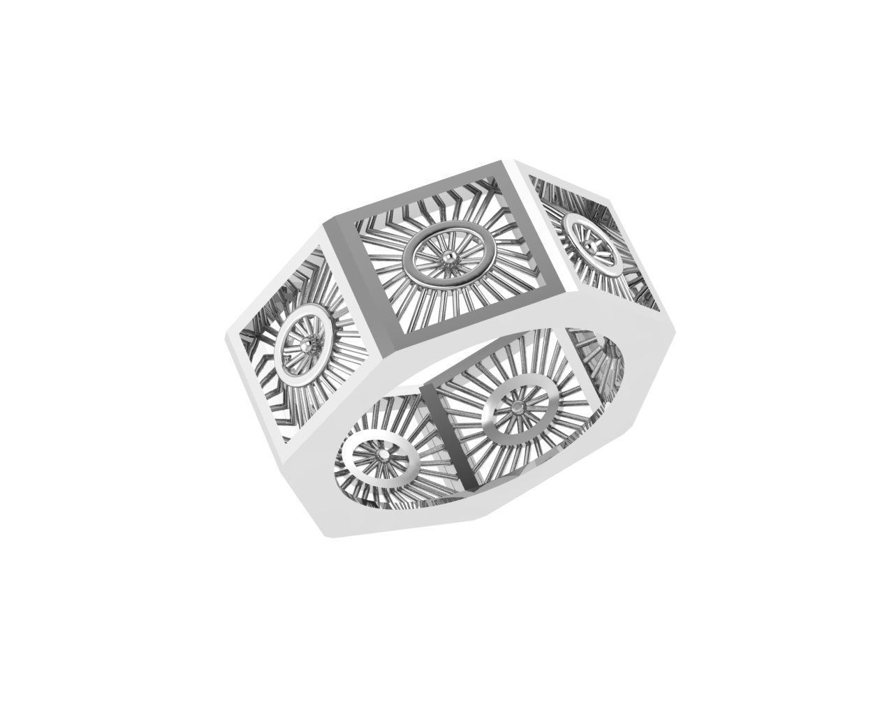 Rings  3D print model_1