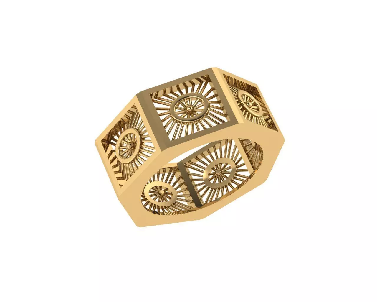 Rings  3D print model_0