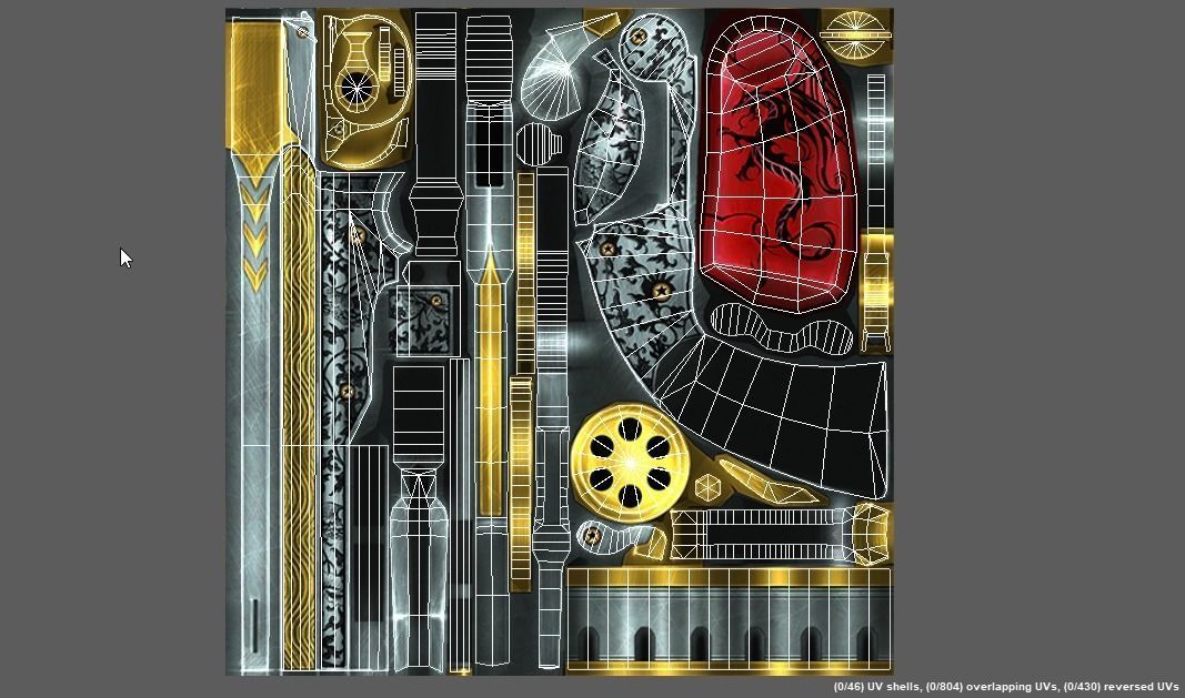 Multibarrel Short Barrel Revolver 04 Low-poly 3D model_8