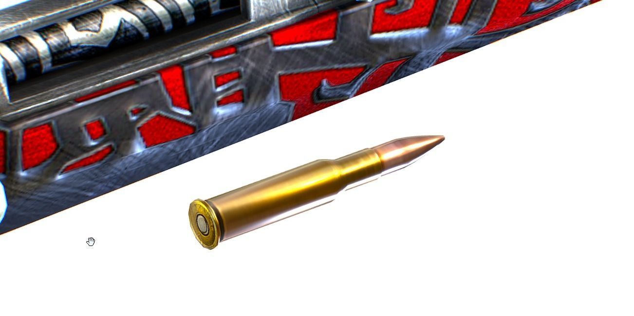 High-precision Sniper Rifle 03 Low-poly 3D model_2