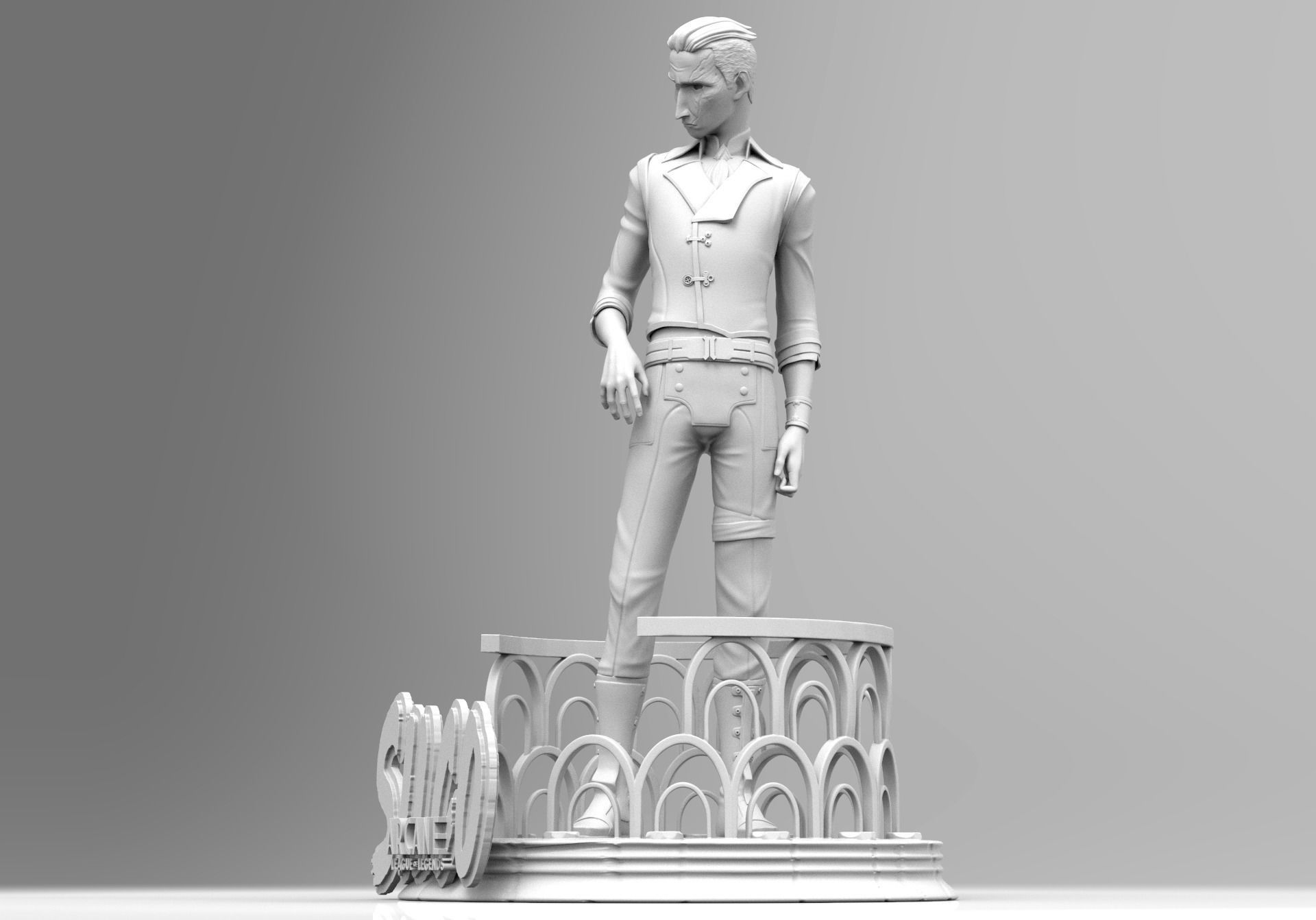 Silco - Arcane 3D print model_2