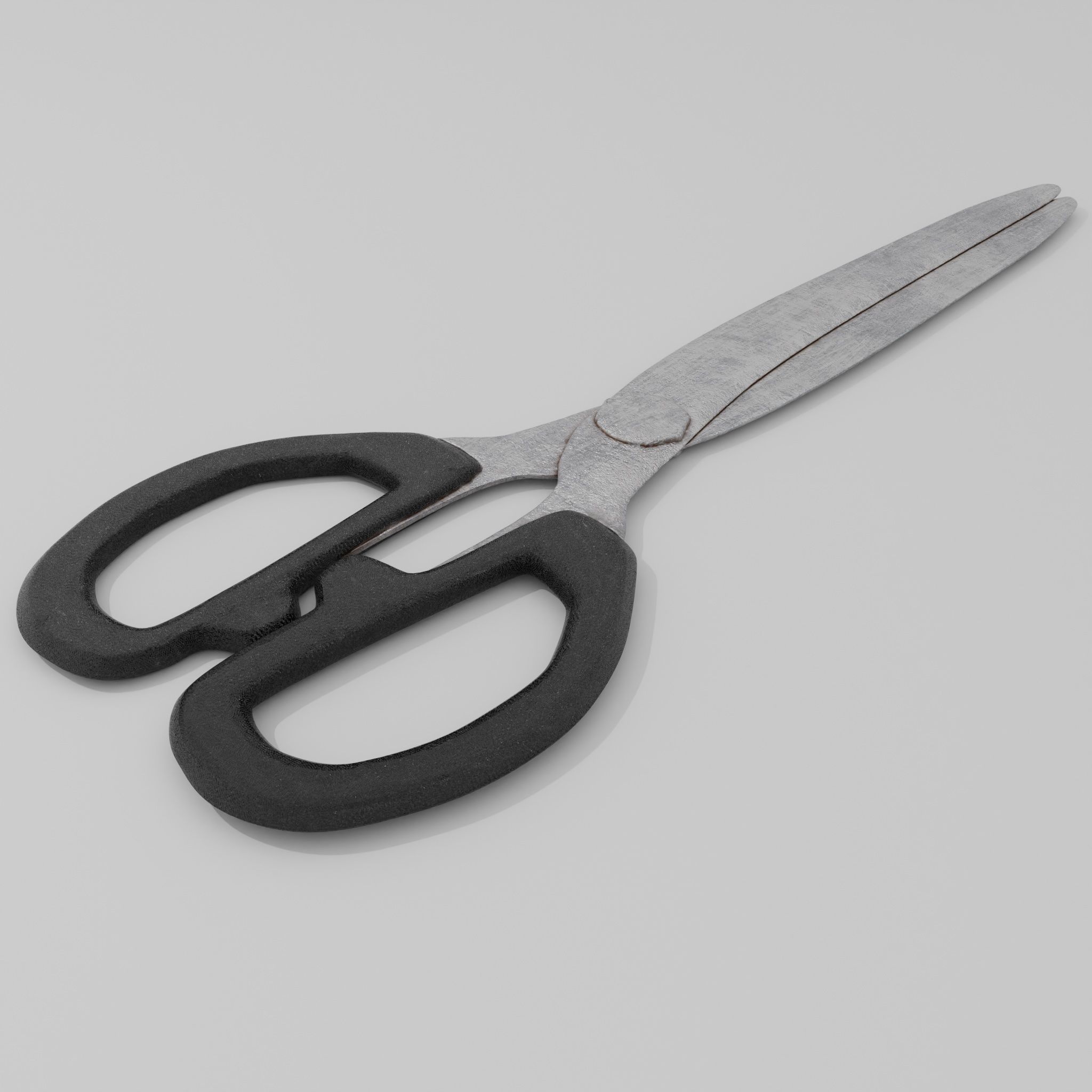 Scissors 02 3D model_6