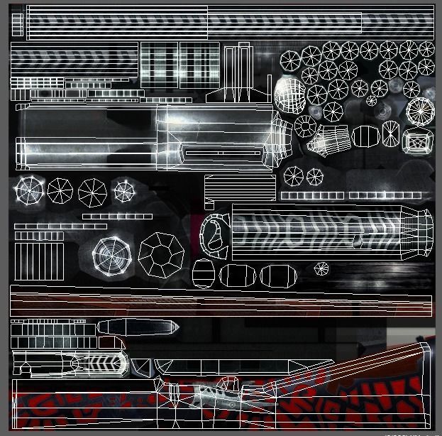 High-precision Sniper Rifle 04 Low-poly 3D model_7