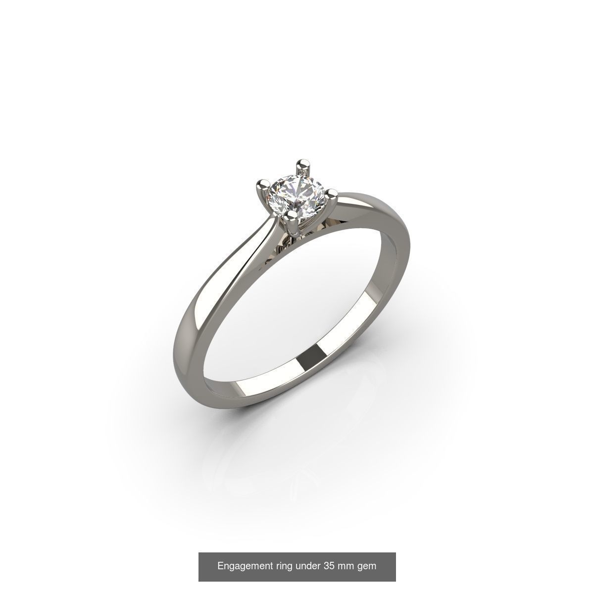 Engagement ring 3D Model Collection_2