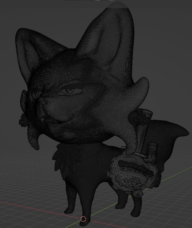 Weed Cat 3D print model_4