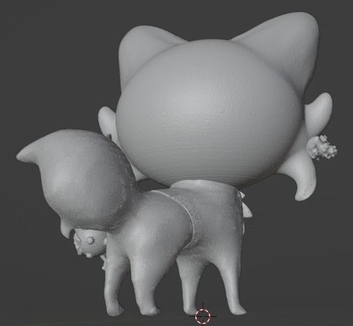 Weed Cat 3D print model_3