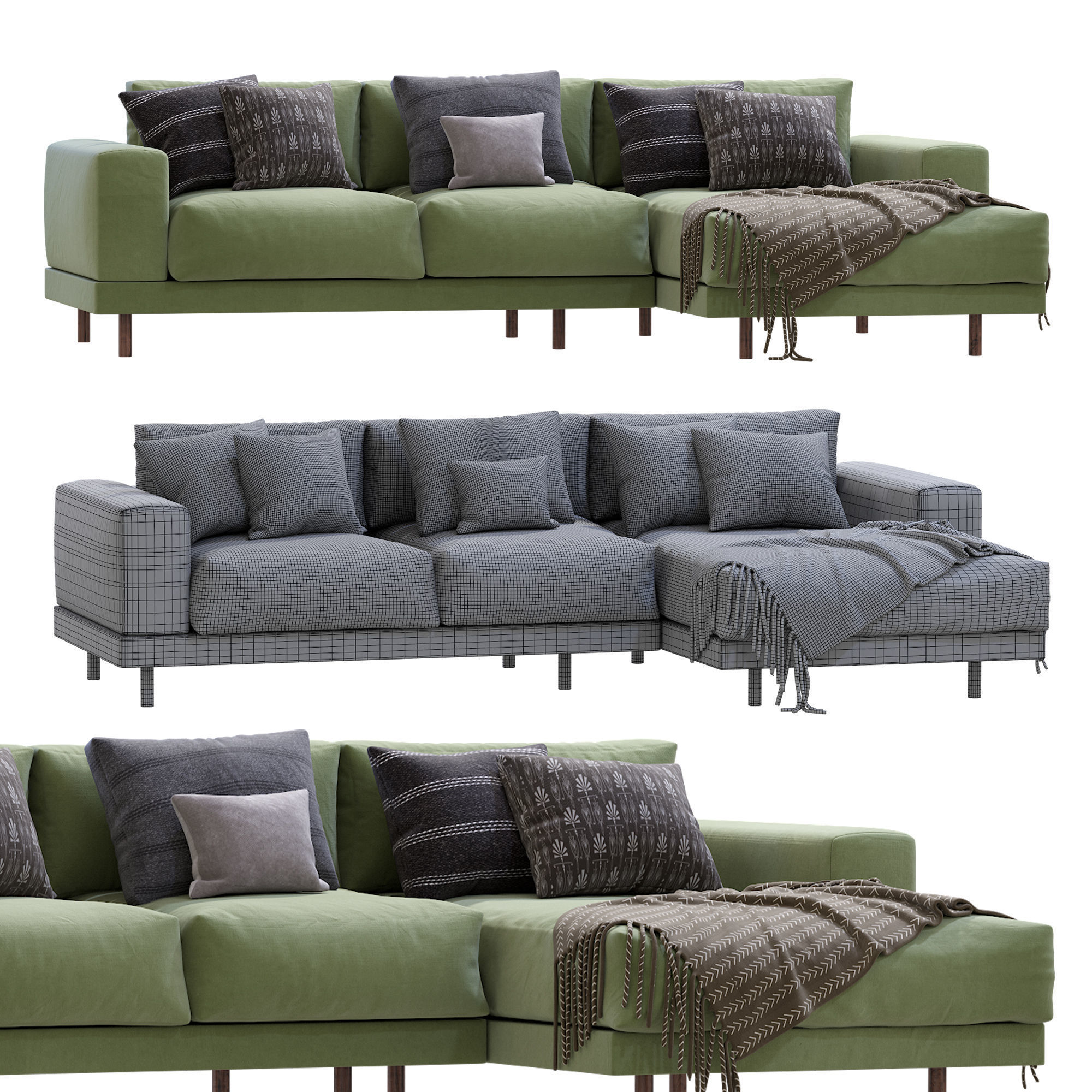 Sofa Dienne Naxos 3D model_3